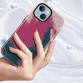 Stylish Gradient iPhone 14 Plus Hybrid-deksel - Rød