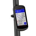 Garmin Edge MTB/1050/840/540 sykkelcomputerfeste med AirTag-spor - svart