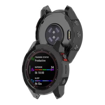 Garmin Epix Gen 2 Ultratynt TPU-deksel - Svart / Gjennomsiktig