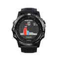 Garmin Fenix 3/3 HR-klokke med ramme i rustfritt stål - svart