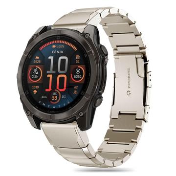 Garmin Fenix 5/6/6 Pro/7/8/E Tech-Protect SteelBand rustfritt stålrem - 43mm