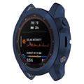 Garmin Fenix 7X/7X Solar Electroplated TPU-deksel - Midnattsblå