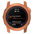 Garmin Fenix 7X/7X Solar Electroplated TPU-deksel - Roségull