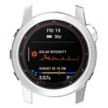 Garmin Fenix 7X/7X Solar Electroplated TPU-deksel - Sølv