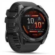 Garmin Fenix 8 Sports Smartwatch - 51mm - Svart / skifergrå