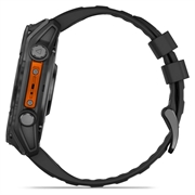Garmin Fenix 8 Sports Smartwatch - 51mm - Svart / skifergrå