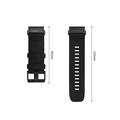 Garmin Fenix Tech-Protect nylonrem i klassisk utførelse – 51mm – svart