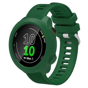 Garmin Forerunner 158 Erstatnings Silikonstropp med Integrert Ramme - Grønn