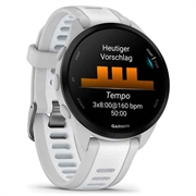Garmin Forerunner 165 Music smartklokke - 43mm - hvit