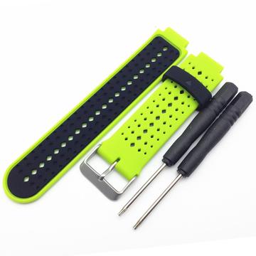 Garmin Forerunner 235/630/735 Dual-Color Silikon Sportsreim - Lys grønn
