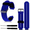 Garmin Forerunner 235/630/735 Dual-Color Silikon Sportsreim - Mørkeblå