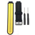 Garmin Forerunner 235/630/735 Dual-Color Silikon Sportsreim - Svart / Gul