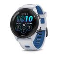 Garmin Forerunner 265 Sports Smartwatch - 46mm - Hvitstein / Tidevannsblå