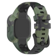 Garmin VivoFit Jr. 3 Soft Silikon Strap - Kamuflasjegrønn
