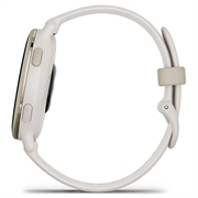 Garmin Vivoactive 5 Fitness Smartwatch - Elfenben / Creme gull