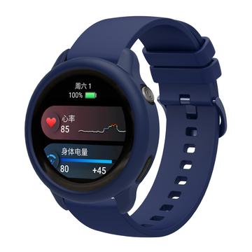 Garmin vivoactive 6 Erstatnings Silikonstropp med Integrert Ramme - Blå