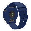 Garmin vivoactive 6 Erstatnings Silikonstropp med Integrert Ramme - Blå