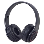 Gembird BHP-LED-01 Trådløse hodetelefoner med LED-lys - svart