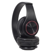 Gembird BHP-LED-01 Trådløse hodetelefoner med LED-lys - svart