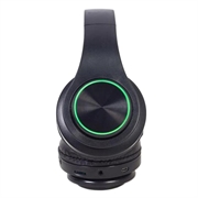 Gembird BHP-LED-01 Trådløse hodetelefoner med LED-lys - svart