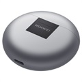 Huawei FreeBuds 4 Trådløse Øretelefoner 55034500 (Åpen Emballasje - Bulk) - Silver Frost