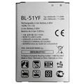 LG G4 batteri BL-51YF - 3000mAh - Li-Ion - 3.8V - bulk emballasje