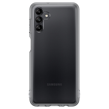 Samsung Galaxy A04s Soft Clear Deksel EF-QA047TBEGWW - Svart