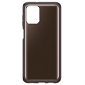 Samsung Galaxy A12 Soft Clear Cover EF-QA125TBEGEU - Svart