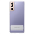 Samsung Galaxy S21 5G Clear Standing Deksel EF-JG991CTEGWW - Gjennomsiktig