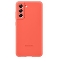 Samsung Galaxy S21 FE 5G Silikondeksel EF-PG990TPEGWW - Coral