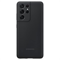 Samsung Galaxy S21 Ultra 5G Silikondeksel EF-PG998TBEGWW - Svart
