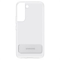 Samsung Galaxy S22 5G Clear Standing Deksel EF-JS901CTEGWW (Åpen Emballasje - Bulk Tilfredsstillende) - Gjennomsiktig