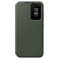 Samsung Galaxy S23 5G Smart View Wallet Cover EF-ZS911CGEGWW - Grønn