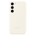 Samsung Galaxy S23+ 5G Smart View Wallet Cover EF-ZS916CUEGWW - Kräm