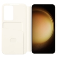 Samsung Galaxy S23+ 5G Smart View Wallet Cover EF-ZS916CUEGWW (Åpen Emballasje - Tilfredsstillende) - Kräm