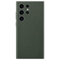 Samsung Galaxy S23 Ultra 5G Lær Deksel EF-VS918LGEGWW - Grønn