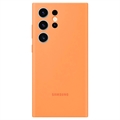 Samsung Galaxy S23 Ultra 5G Silikondeksel EF-PS918TOEGWW - Oransje
