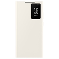 Samsung Galaxy S23 Ultra 5G Smart View Wallet Cover EF-ZS918CUEGWW - Kräm