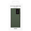 Samsung Galaxy S23 Ultra 5G Smart View Wallet Cover EF-ZS918CGEGWW - Grønn