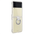 Samsung Galaxy Z Flip3 5G Clear Deksel med Ring EF-QF711CTEGWW