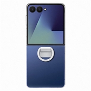 Samsung Galaxy Z Flip7 Clear Deksel med Ring EF-QF766CTEGWW - Gjennomsiktig