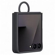 Samsung Galaxy Z Flip7 Silikondeksel med Ring EF-PF766TBEGWW - Svart