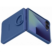 Samsung Galaxy Z Flip7 Silikondeksel med Ring EF-PF766TNEGWW - Blå