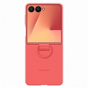 Samsung Galaxy Z Flip7 Silikondeksel med Ring EF-PF766TREGWW - Rød