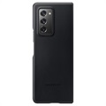 Samsung Galaxy Z Fold2 5G Lær Deksel EF-VF916LBEGEU - Svart