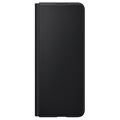 Samsung Galaxy Z Fold3 5G Lær Flip Deksel EF-FF926LBEGWW - Svart