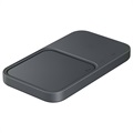 Samsung Super Fast Wireless Charger Duo EP-P5400BBEGEU - Mørkgrå