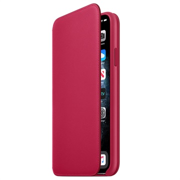 iPhone 11 Pro Max Folio-Skinndeksel MY1N2ZM/A - Bringebær
