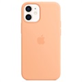 iPhone 12 Mini Apple Silikondeksel med MagSafe MJYW3ZM/A - Cantaloupe