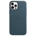 iPhone 12, iPhone 12 Pro Apple Lærdeksel med MagSafe MHKE3ZM/A - Baltisk Blå